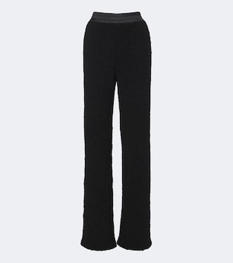 Bouclé wide-leg pants | Moncler