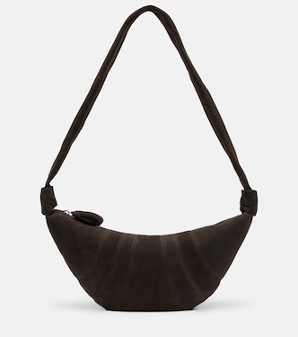 Schultertasche Croissant Medium aus Leder | Lemaire