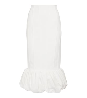 Vindicate crêpe midi skirt | Maticevski