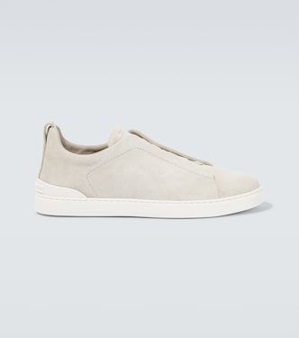 Sneakers Triple Stitch aus Veloursleder | Zegna