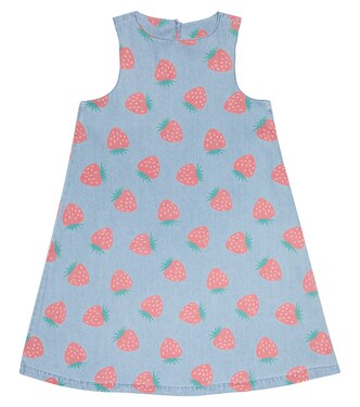 Fraise denim dress | Jellymallow
