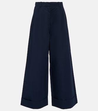 Pantalon ample en coton et soie | CO