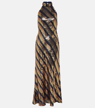 Robe mit Pailletten | Rixo