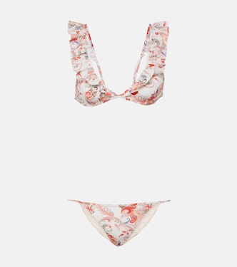 Paisley ruffled bikini | Etro