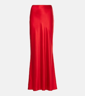 Silk satin maxi skirt | The Sei