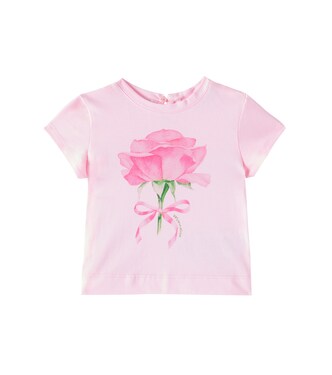 Baby Bedrucktes T-Shirt aus Baumwoll-Jersey | Monnalisa
