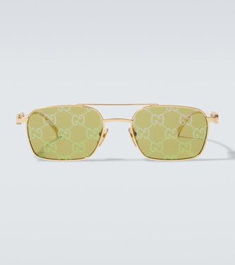 GG rectangular sunglasses | Gucci