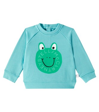 Baby cotton jersey sweatshirt | Stella McCartney Kids