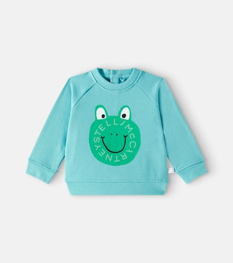 Baby cotton jersey sweatshirt | Stella McCartney Kids