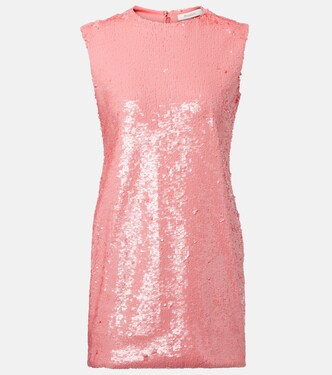 Robe de cocktail en coton à sequins | JW Anderson