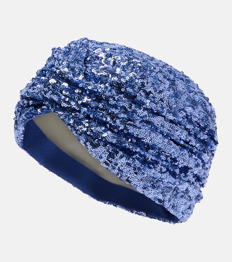 Escape sequined head wrap | Valentino
