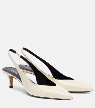 Padim 50 patent leather slingback pumps | Isabel Marant