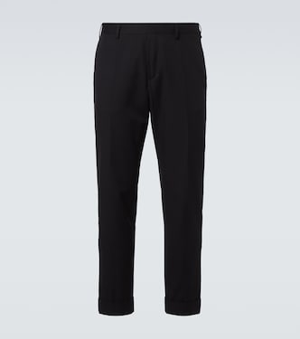 Cotton and wool straight pants  | Dries Van Noten
