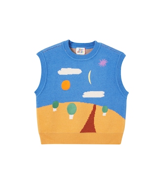 Landscape knitted vest | Jellymallow