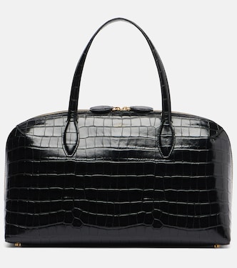 Lounge Medium croc-effect leather tote bag | Toteme