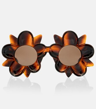 Peggy Flower round sunglasses | Bottega Veneta