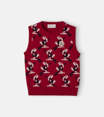 Virgin wool sweater vest | Moncler Enfant