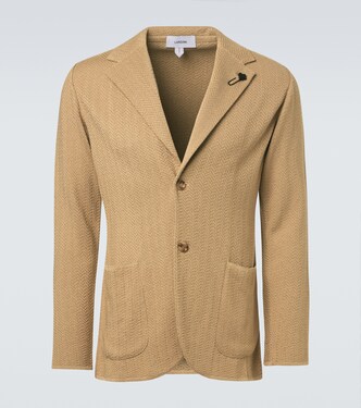 Cotton-blend blazer | Lardini