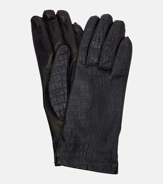 Guantes de piel grabada | Toteme