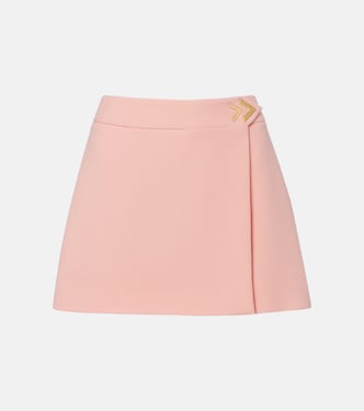 Minirock VGold aus Crêpe | Valentino