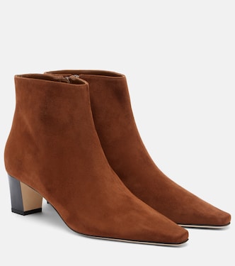 Jaima suede ankle boots | Manolo Blahnik