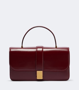 Blake Medium leather top-handle bag | Khaite