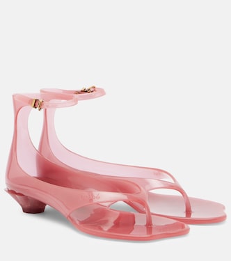 Chloé Jelly TPU thong sandals | Chloé