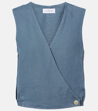 توب من الكتان Ollie | Velvet