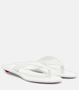 Miss Z leather thong sandals | Christian Louboutin