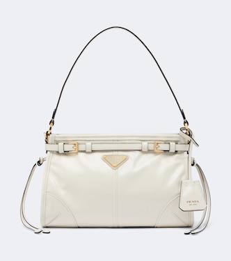 Prada Bonnie Small leather top-handle bag | Prada