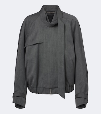 Chaqueta bomber de lana virgen | Victoria Beckham