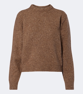 Wool-blend mouliné sweater | Róhe