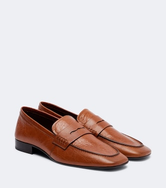 Leather penny loafers | Dries Van Noten