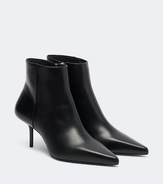 Ankle Boots aus Leder | Max Mara