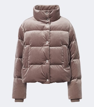 Daunenjacke Oliva aus Samt | Bogner
