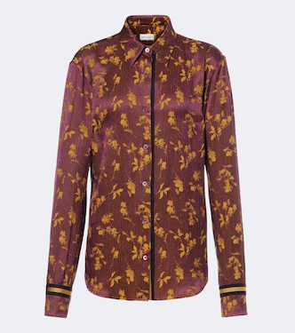 Floral jacquard shirt | Dries Van Noten