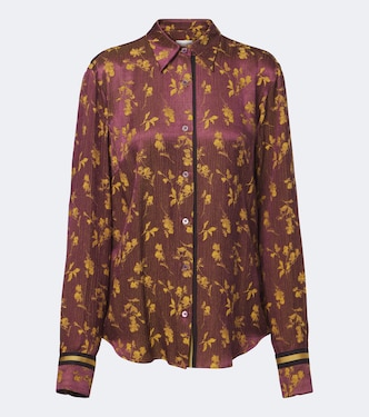 Floral jacquard shirt | Dries Van Noten