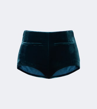 Menlo velvet micro shorts | Retrofête