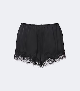 Shorts Marisol aus Satin mit Spitze | Faithfull