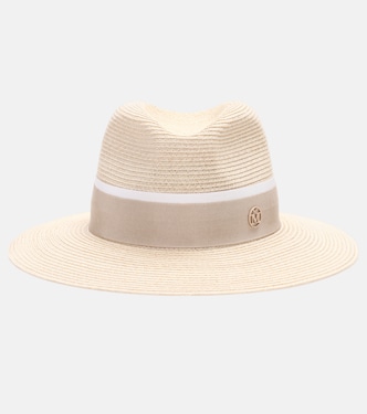 Henrietta straw fedora | Maison Michel