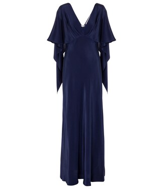 Robe longue Alberta en soie | Diane von Furstenberg