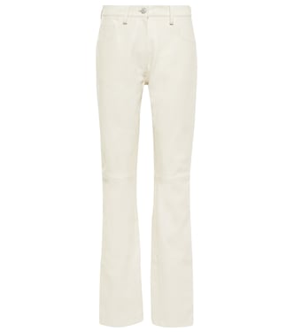 High-Rise-Hose aus Leder | Magda Butrym