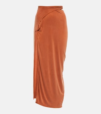 La Jupe Espelho jersey midi skirt | Jacquemus