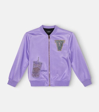 Bestickte Collegejacke | Versace Kids