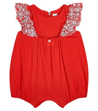 Bebé - mono de algodón con bordado inglés | Tartine et Chocolat