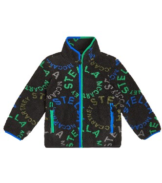 Logo fleece jacket | Stella McCartney Kids