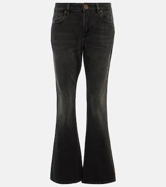 Low-Rise Bootcut Jeans Western | Balmain