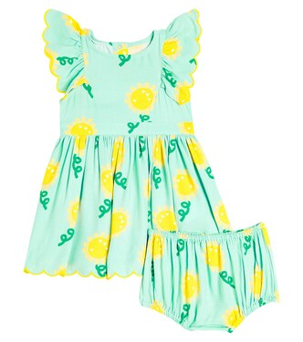 Baby printed dress and bloomers set | Stella McCartney Kids