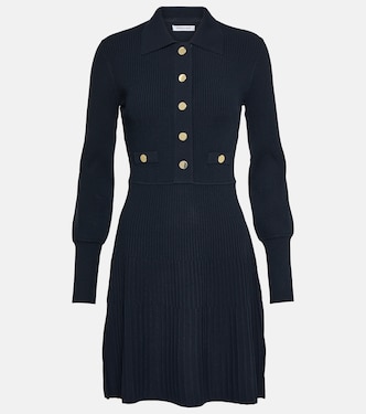 Lauper puff-sleeve sweater dress | Veronica Beard