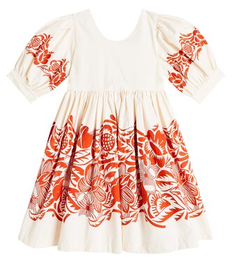 Camilo floral puff-sleeve dress | Molo